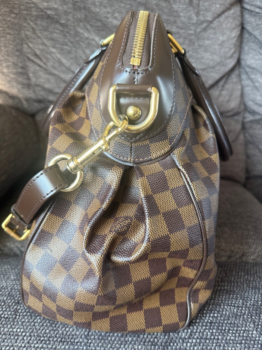 Preloved Louis Vuitton Trevi MM Damier Ebene - Picture 5 of 12